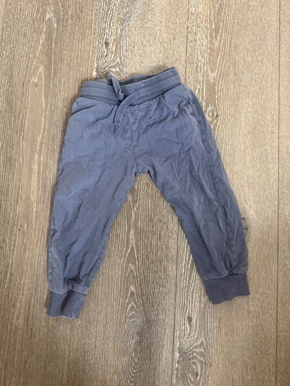 H&M Boys Blue-Grey Jogger Sweatpants Size 2T